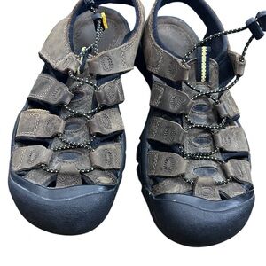 Keen Newport Men's Size 9 Waterproof Hiking Sandal Shoes Brown